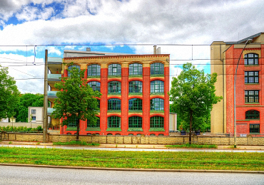 Ehemalige M�belstoffweberei Michael Max und Moritz Goeritz - Image By Rei R. Hanauska